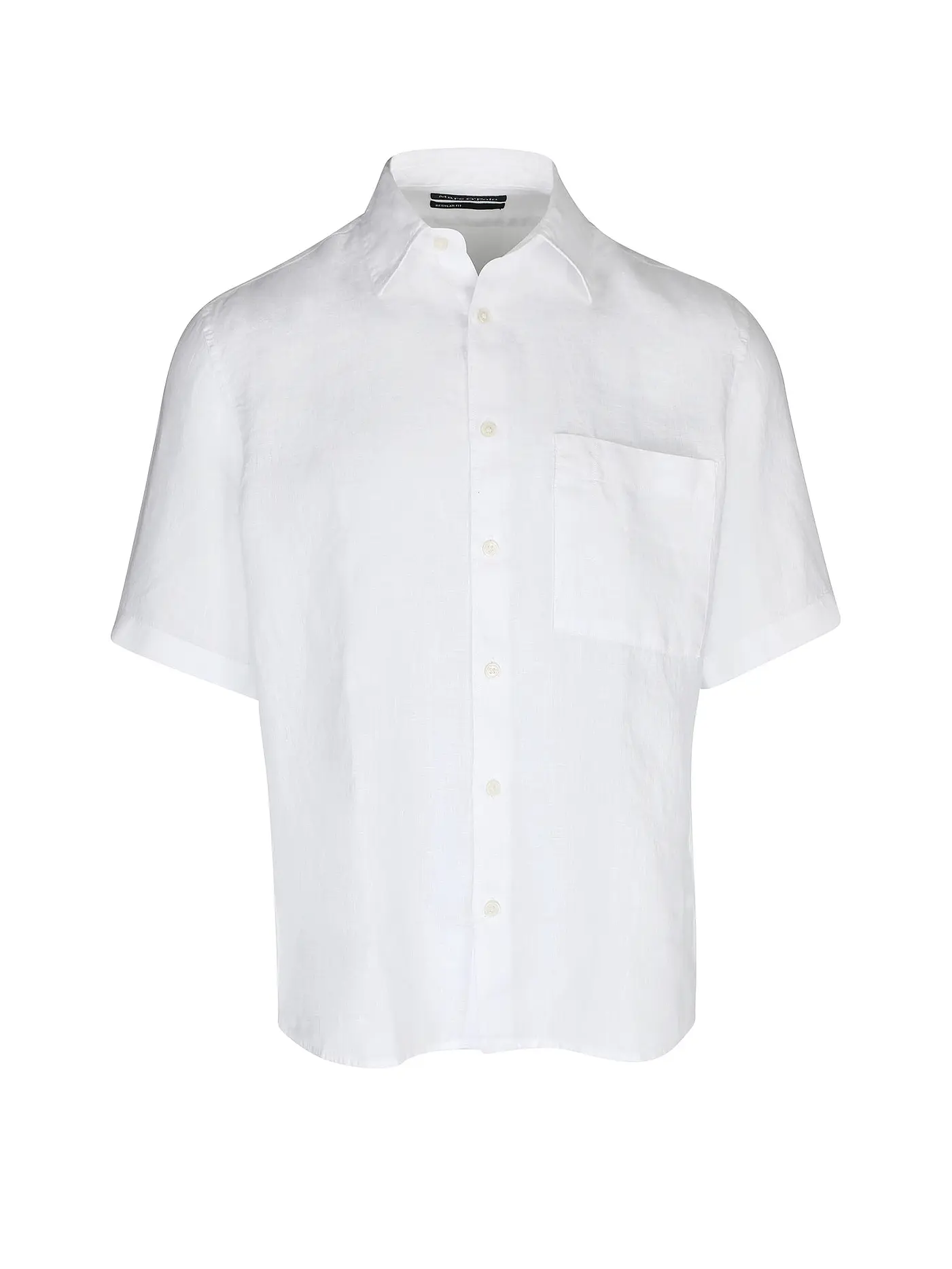 MARC O'POLO | Leinenhemd | weiss
